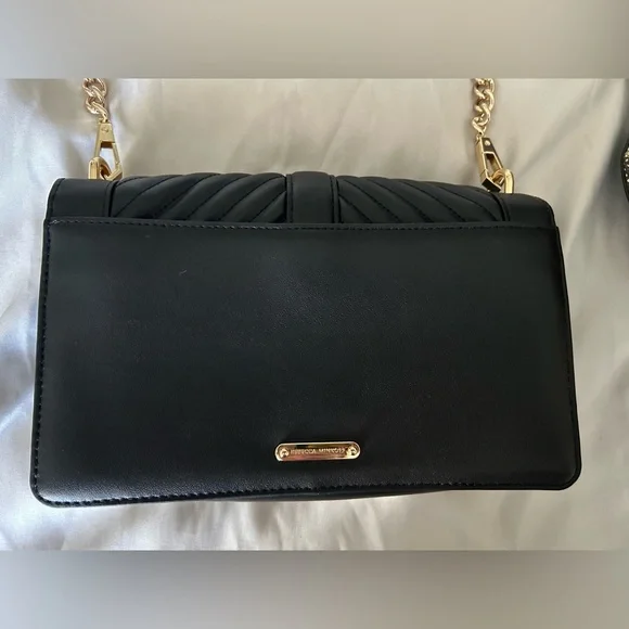 Large Model Rebecca Minkoff Chevron Crossbody Bag - Picture 2 of 3